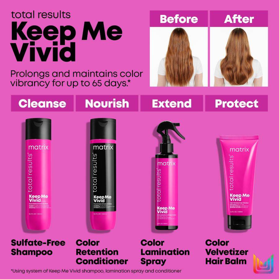 Total Results Keep Me Vivid Sulfate Free Shampoo